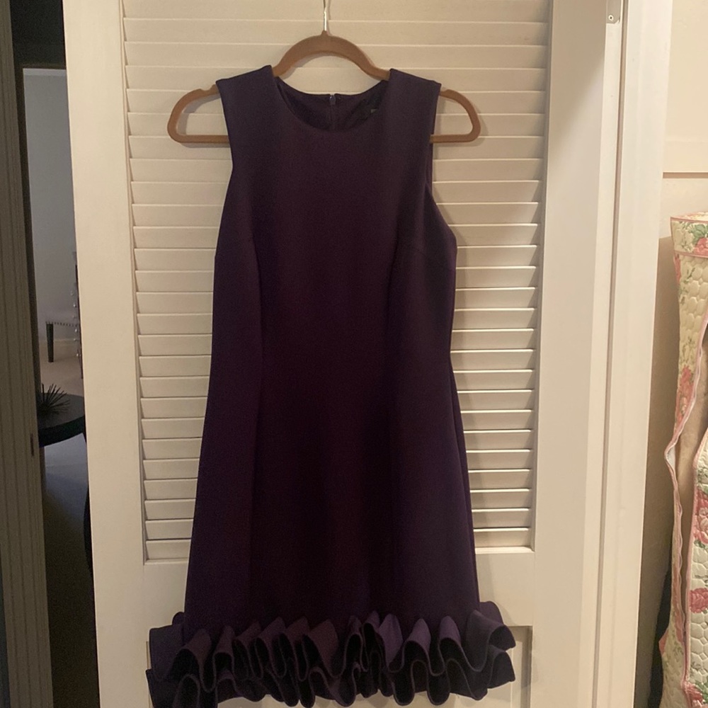 Gorgeous eggplant dress from Saks.